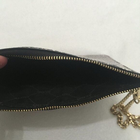 Aldo Snake Print Wristlet With Gold Hardware & Wrist Chain - Picture 11 of 11